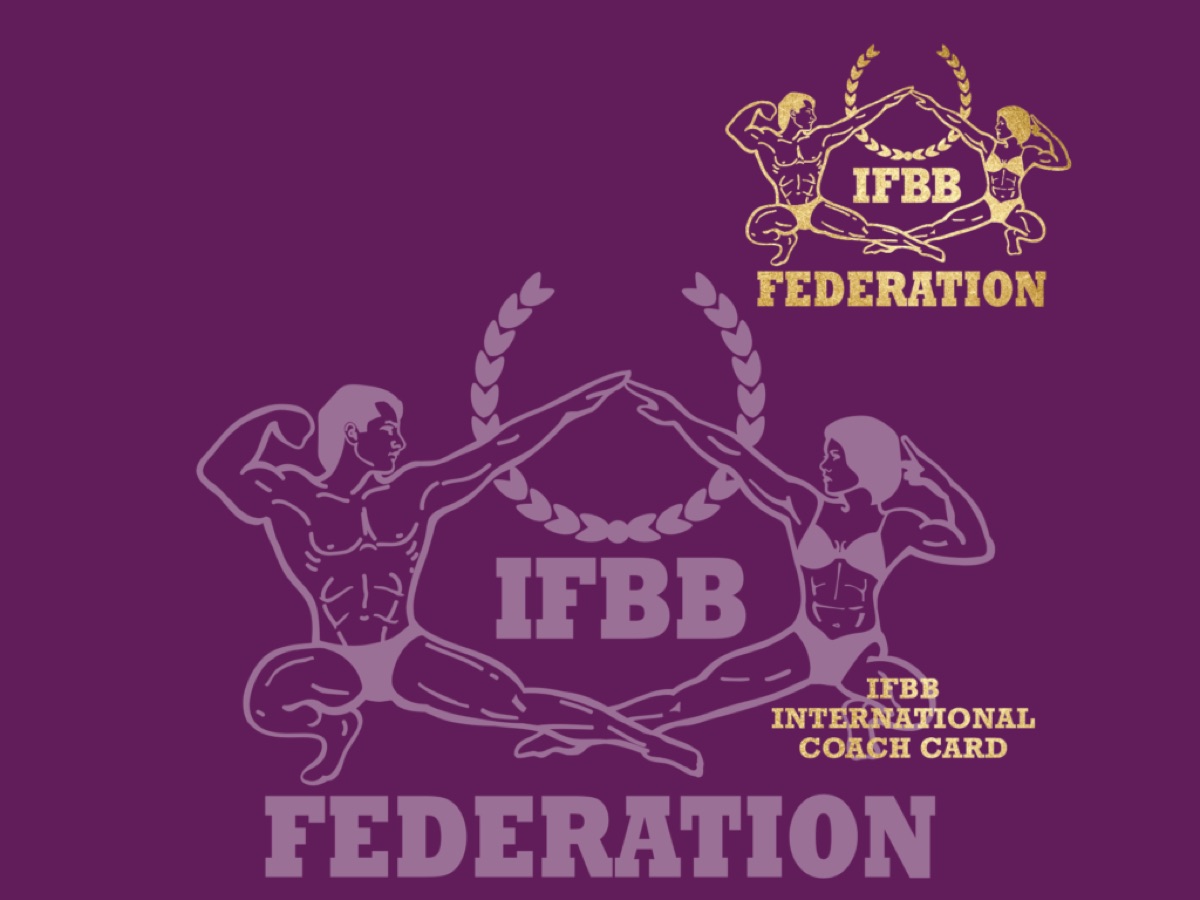 IFBB International Coach Card