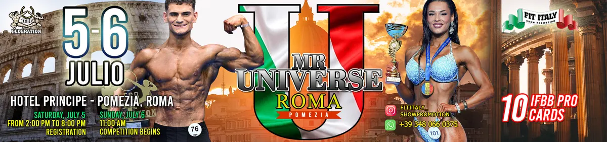 MR Universe Rome