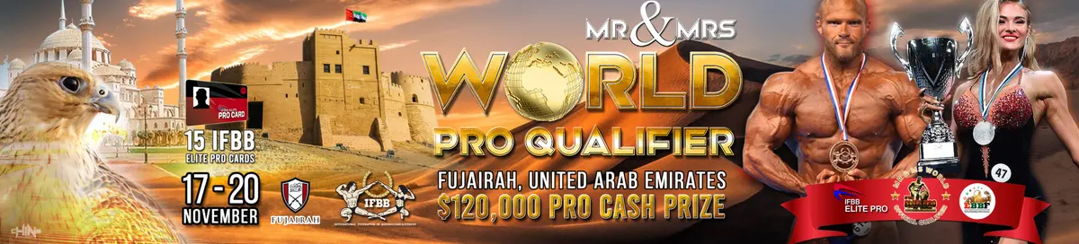 IFBB MR and Mrs World IFBB Elite PRO Qualifier