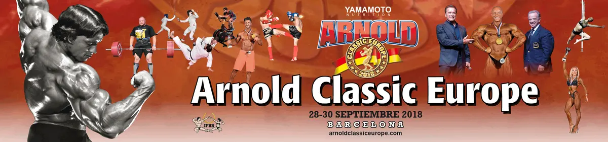 ARNOLD CLASSIC EUROPE *Open for all the IFBB affiliated National Federations