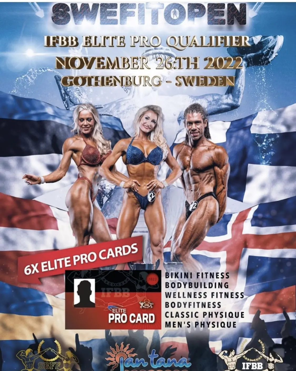 IFBB Swefitopen Elite PRO Qualifier