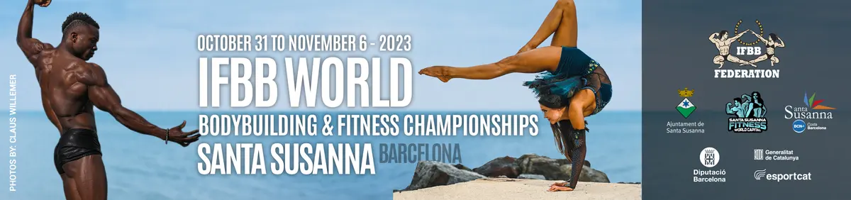 WORLD FITNESS & BODYBUILDING CHAMPIONSHIP (MEN & WOMEN JUNIOR, SENIOR AND MASTER CATEGORIES) and WORLD CONGRESS