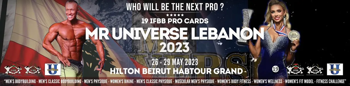 IFBB MR Universe Amateur Lebanon