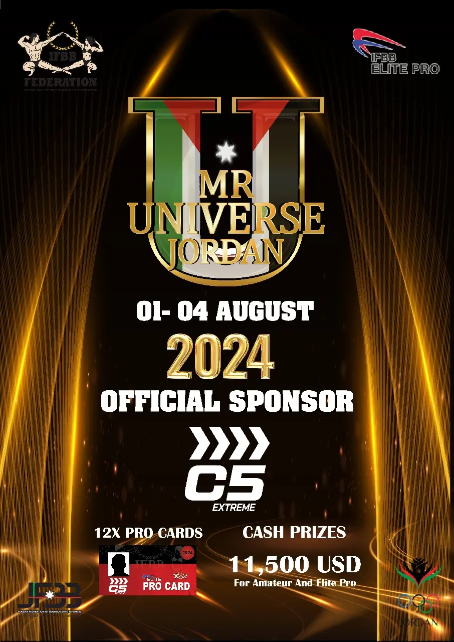IFBB MR Universe Jordan